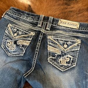 Rock revival Lyon easy boot Jean 32x32